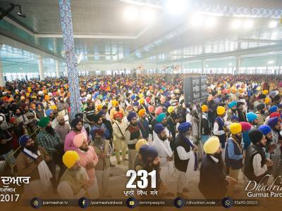 3 December 2017 - G Parmeshar Dwar Sahib - Monthly Samagam