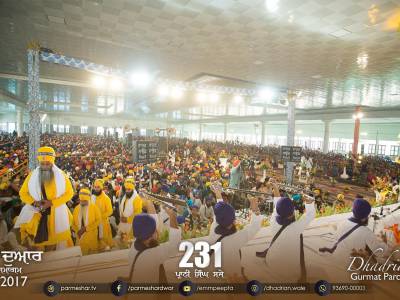 3 December 2017 - G Parmeshar Dwar Sahib - Monthly Samagam