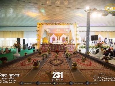 3 December 2017 - G Parmeshar Dwar Sahib - Monthly Samagam